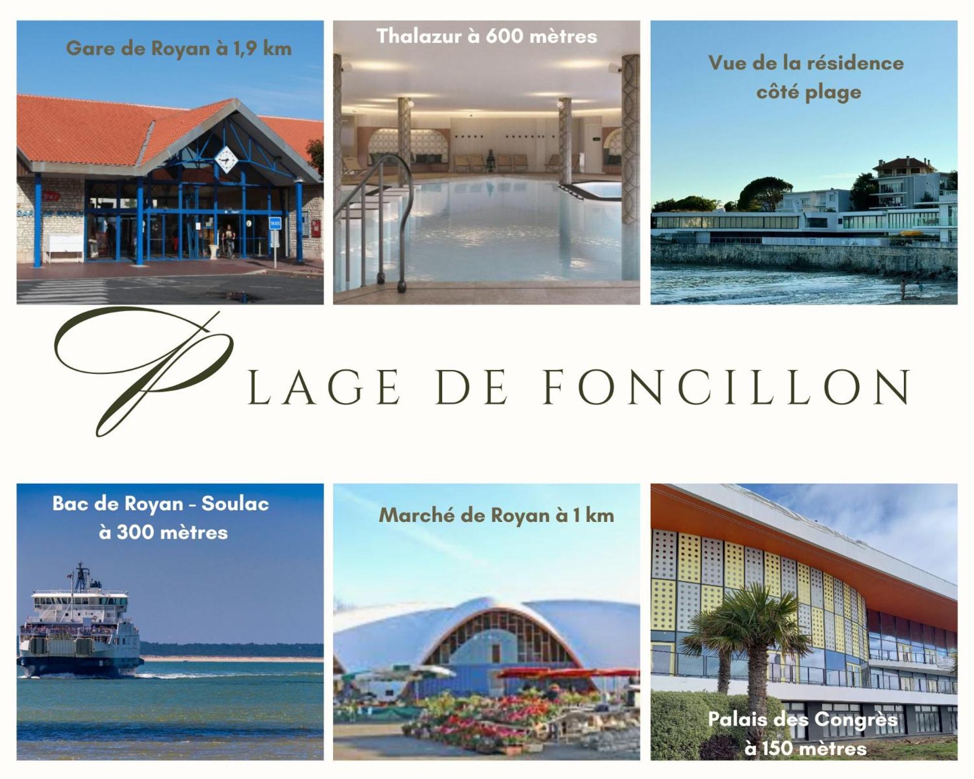 Le Sunrise - Panorama Sur L'Estuaire Lägenhet Royan Exteriör bild